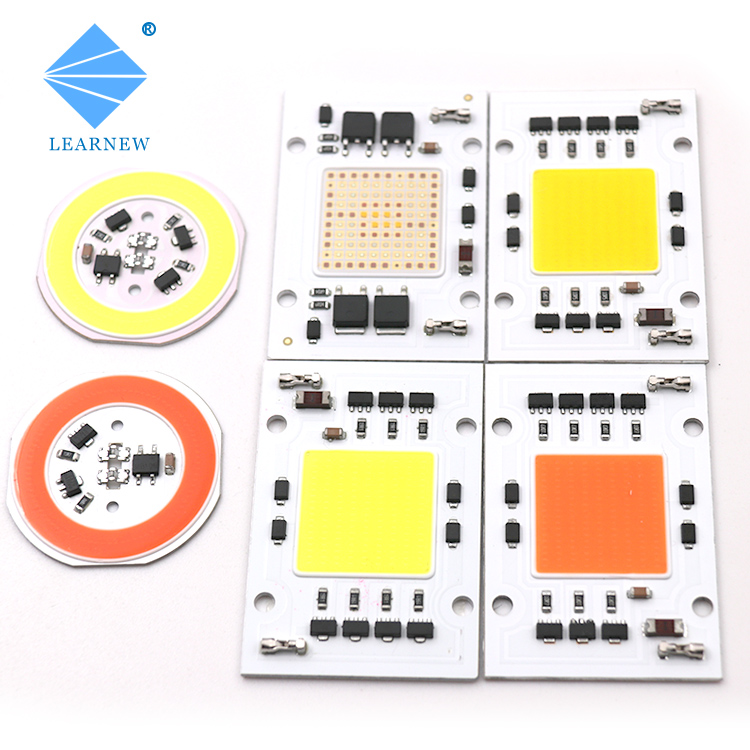 AC LED 30W 50W 100W 150W COB Light Chip 220V Smart Lamp Driverless For Floodlight