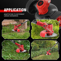 Tondeuse à gazon électrique 2500W, 2000 tr/min, sans fil, coupe-herbe réglable en longueur, outils de jardin