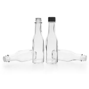 Bouteilles en verre recyclables en gros, étanches, style vintage, pour sauces piquantes, boissons et ketchup - Product Image 4
