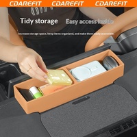 Boîte de rangement en silicone pour accessoires intérieurs de véhicule, compatible avec les écrans ICAUR V27.