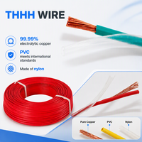 Cable Eléctrico THHN THWN-2 del Fabricante, 600V, 99.99% Cobre Puro, 14AWG 12AWG 10AWG 8AWG 500MCM
