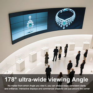 Painel <span class=keywords><strong>OLED</strong></span> Transparente de 55 Polegadas em Promoção para <span class=keywords><strong>Display</strong></span> Interno, Cortina de Vídeo Wall Flexível para Publicidade Indoor - Product Image 2