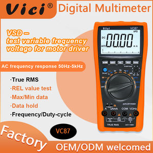 VC87 3 5/6บิตดิจิตอลมัลติมิเตอร์ที่มีความต่อเนื่องและการทดสอบไดโอด - Product Image 3