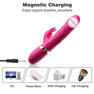 Jouets sexuels pour femmes, vibromasseur en silicone pour stimulation du point G et du clitoris, vibromasseur pour femmes - Product Image 3