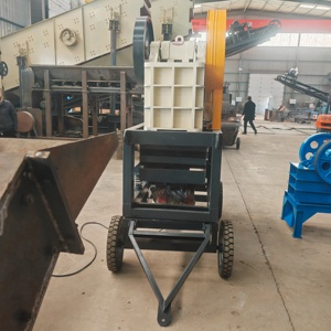 Industrielle Steinbrechmaschine, Raupenbackenbrecher für Trümmer, Stein, Dolomit, Brecher für Südafrika, Brechmaschine für Gold - Product Image 3