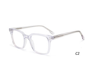 アセテートキャットアイフレーム男性用光学メガネデザインイタリア光学眼鏡フレーム最新モデル - Product Image 2