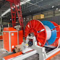 Machine à rembobiner les fils, barre en aluminium de qualité EC pour équipement de fabrication de câbles, contrôle intelligent par PLC