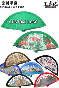 مروحة خشبية أسبانيا ، مروحة يدوية خشبية صينية مخصصة لفنان مكسيكي ، مروحة يدوية خشبية - Product Image 6