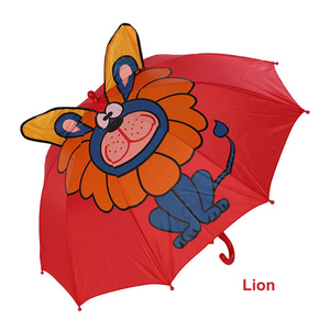 <span class=keywords><strong>Pas</strong></span> <span class=keywords><strong>cher</strong></span> Droite <span class=keywords><strong>Petit</strong></span> Animal Oreille Tête de Pluie Rouge Enfant Enfant <span class=keywords><strong>Parapluie</strong></span> - Product Image 2