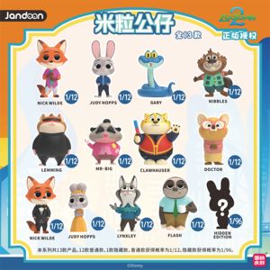 Lot de 8 Boîtes de <span class=keywords><strong>Collection</strong></span> de Peluches Mochi Anime Jandoon <span class=keywords><strong>Disney</strong></span> Zootopia 2 pour Jouets Cadeaux Anniversaire Enfants PVC Boîte Mystère Articles de <span class=keywords><strong>Collection</strong></span> - Product Image 2