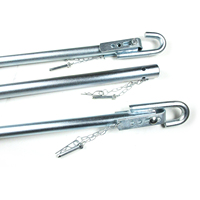 Barre de remorquage pour voiture, ressort amortisseur robuste pour traction automobile 1,8 m, 2T