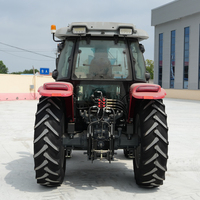 Tracteur agricole multifonctionnel CE EPA Euro 5, entièrement hydraulique, pour la culture des terres agricoles, les vergers, les jardins potagers, 180 CV