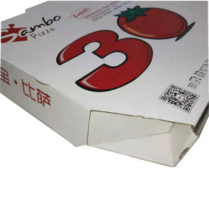 Cartouches de <span class=keywords><strong>pizza</strong></span> imprimées sur mesure en papier ondulé personnalisé bon marché de 16 pouces - Product Image 4