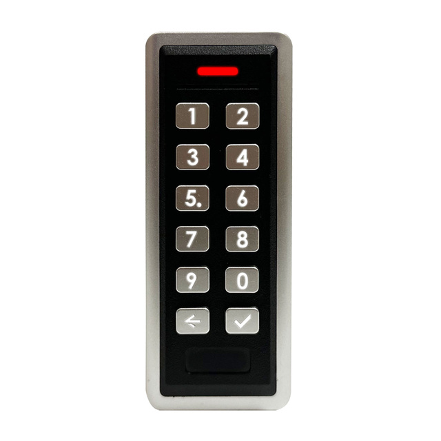 Single Gang IP65 Waterproof Mobile APP Smart Muti-function NFC / MF Card Reader WIFI and BLE Access Control
