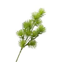Mur végétal artificiel en aiguilles de pin pour aménagement paysager, décoration intérieure/extérieure - Feuilles d'eucalyptus et trèfle à quatre feuilles suspendus