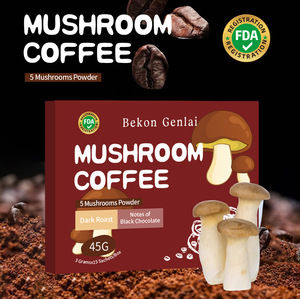 กาแฟช็อกโกแลตสารสกัดเห็ด 5 ชนิด รสเห็ดหลินจือ รสชาติกลมกล่อม 3 กรัม*15 ซอง ช่วยเสริมพลังงาน ความมีชีวิตชีวา และสมาธิ OEM - Product Image 3