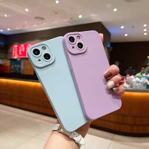 เคสโทรศัพท์มือถือ TPU แบบกำหนดสีเองสำหรับ iPhone 15 14 11 Pro Max PLUS 13 12 MINI XR XS MAX X กรอบซิลิโคน - Product Image 3