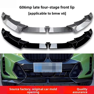 Adecuado para <span class=keywords><strong>BMW</strong></span> <span class=keywords><strong>X6</strong></span> (<span class=keywords><strong>2023</strong></span>+) G06 MP, piezas de modificación de automóviles con labio delantero de cuatro secciones para la versión posterior, gran stock a precios favorables. - Product Image 1
