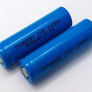 Pknergy rechargeable AA icr14500 800 mAh 14500 3,7 V Li-ion battery lithium-ion battery - Product Image 1