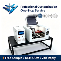 Cortadora Láser de Fibra Digital CNC Automática Portátil de Escritorio Pequeña OEM Personalizada 400*400mm 4040 para Chapa Metálica, Potencia 1200W