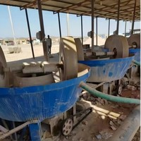 Nouvelle machine à broyer l'or en Chine, moulin à broyer le minerai d'or 1200, moulin à broyer humide pour l'or