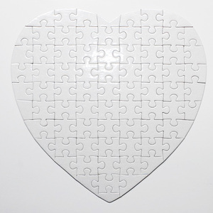 Hình trái tim thăng hoa trống ghép hình câu đố khung ảnh cho ngày Valentine quà tặng/đám cưới/trang trí nội thất - Product Image 6