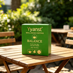 Café Instantáneo Herbal Balanceado para el Bienestar, 20g*20 Sobres Individuales, Bebida Herbal Suave para el Uso Diario, Nutre y Alivia la Fatiga - Product Image 4