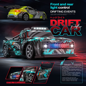 2.4GHz quy mô 1:16 4WD RC drift xe đầy đủ tỷ lệ thuận kiểm soát với LED tốc độ cao 4-kênh đua cho đua xe ngoài trời cuộc phiêu lưu - Product Image 4