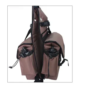 批发马术定制标志大容量绝缘衬垫背鞍座袋，用于骑马骑马马袋