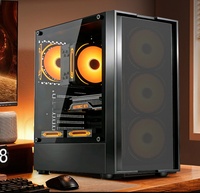 AntarcChill Wholesale Gaming Computer Cases Towers Chassis PC Desktop Metal Cabinet USB3.0 Supports ATX/MATX Mid Tower Gaming