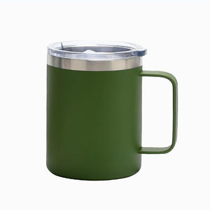 12oz 304 Stainless Steel Insulated <b>Mug</b> with Handle Eco-Friendly <b>Halloween</b> Minimalist Design for Back to School Coffee & Beer Use - Product Image 6
