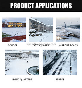 آلة تنظيف الثلوج ومعدات إزالة الثلوج وكناسة بالجملة مع نافخ هواء للقيادة وإزالة الثلوج - Product Image 6