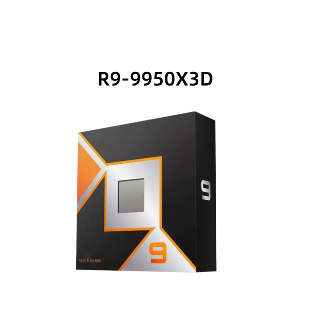 High-end Gaming Motherboard CPU Computer Processor R9-9950X3D