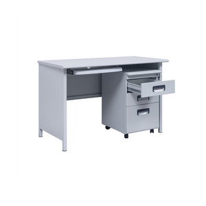 Tốt Nhất Bán Thép Nội Thất Trường Học Của Giáo Viên Văn Phòng Bàn Làm Việc Với Kim Loại Di Chuyển Tập Tin Tủ - Product Image 3