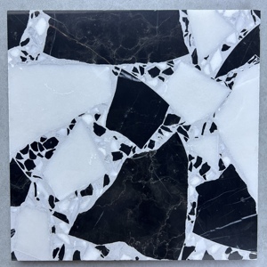 Palladiana Terrazzo-ML-IT004-Terrazzo ด้วยหินอ่อนสีดำและหินอ่อนสีขาว - Product Image 6