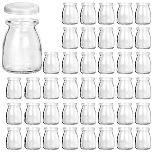 <span class=keywords><strong>Petit</strong></span> <span class=keywords><strong>pot</strong></span> écologique <span class=keywords><strong>de</strong></span> 100ml avec couvercle, tasse <span class=keywords><strong>pour</strong></span> yaourt, <span class=keywords><strong>confiture</strong></span> en verre, bon marché - Product Image 5