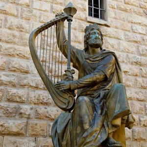 Escultura artística de Metal de tamaño real, <span class=keywords><strong>estatua</strong></span> de bronce <span class=keywords><strong>del</strong></span> <span class=keywords><strong>rey</strong></span> <span class=keywords><strong>David</strong></span> para decoración al aire libre - Product Image 6