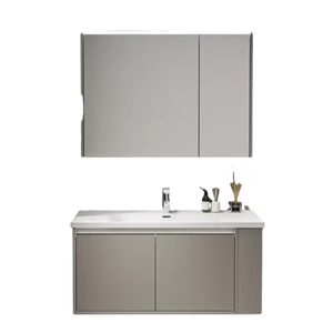 <span class=keywords><strong>Armoire</strong></span> à <span class=keywords><strong>pharmacie</strong></span> de salle de bain <span class=keywords><strong>antique</strong></span> française multifonctionnelle avec miroir Meuble de salle de bain flottant sur mesure - Product Image 5