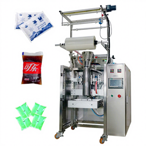 Multifunctionele multi-head voedsel plastic zak vul- en verzegelmachine, automatische ijsblokjesmachine en verpakkings- en weegmachine voor ijsblokjes - Product Image 1