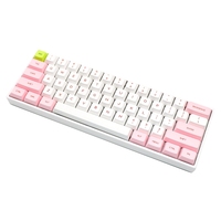 60% 61 touches NKRO Gateron axe optique type-c filaire RGB rétro-éclairage clavier de jeu mécanique