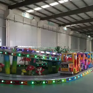 Mini navette de luxe, intérieur et extérieur, parc d'attractions, manège minardi, double anneaux, mini-caravane, <span class=keywords><strong>circuit</strong></span> électrique, <span class=keywords><strong>train</strong></span> à vendre - Product Image 1