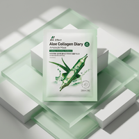 Ampoule faciale coréenne Bffect à l'aloe vera et au collagène pour éclaircir, apaiser, hydrater et prendre soin des pores