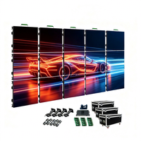 Écran LED de location haute fréquence de rafraîchissement 3840-7680Hz en aluminium moulé sous pression pour entreprises de location AV et distributeurs