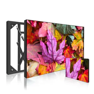 46 49 65 pollici ultra stretta lunetta 3x4 4 4x4 schermo di giunzione lcd video wall grande full hd pannello lcd pubblicità schermo di visualizzazione