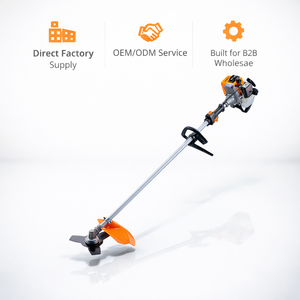 Débroussailleuse à essence MYOYT GBC2602 26cc 0.75KW Moteur 2 temps refroidi par air Lame 3T 255mm Diamètre de coupe 430mm - Product Image 1