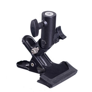 Support de fixation photographique en métal robuste de type A pour flash E-Type, avec pince de fixation pour rotule de bureau - Accessoire pour trépied - Product Image 2