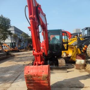 Mini-pelleuse sur chenilles d'occasion Doosan DX60-9C 6 tonnes en bon état, modèle 2023, capacité de godet 0,21-0,23 m, moteur, pompe à engrenages - Product Image 6