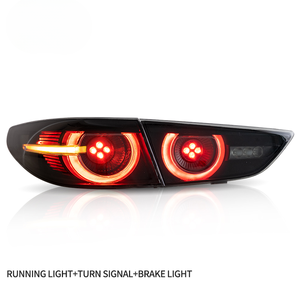 Luces traseras LED completas de fábrica, lámpara trasera 2019 2020 <span class=keywords><strong>2021</strong></span>, lámpara trasera secuencial, sedán Smoke <span class=keywords><strong>3</strong></span> para <span class=keywords><strong>Mazda</strong></span> <span class=keywords><strong>3</strong></span> Axela - Product Image 3