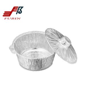 Dùng Một Lần Nhôm Chậu Có Nắp Đậy Nhiệt Khóa Nấu Ăn Container Có Thể Tái Chế Nồi Hoàn Chỉnh Thiết Lập Tốt Để Sử Dụng Trên Bếp - Product Image 3