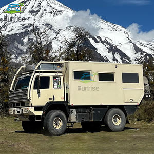 Camping-car camion d'expédition de Service Oem avec grand canapé en forme de U, remorque de camping de caravanes tout-terrain de cuisine intérieure raffinée - Product Image 3